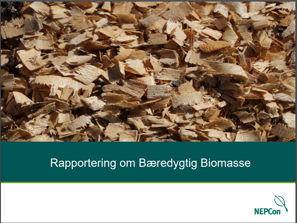 præsentation - rapportering om bærdygtig biomasse