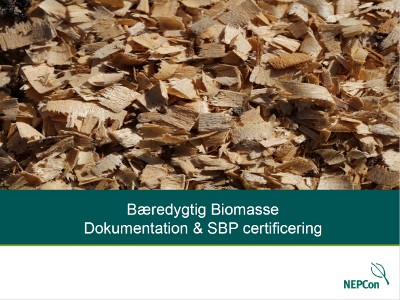 dokumentation og SBP-certificering