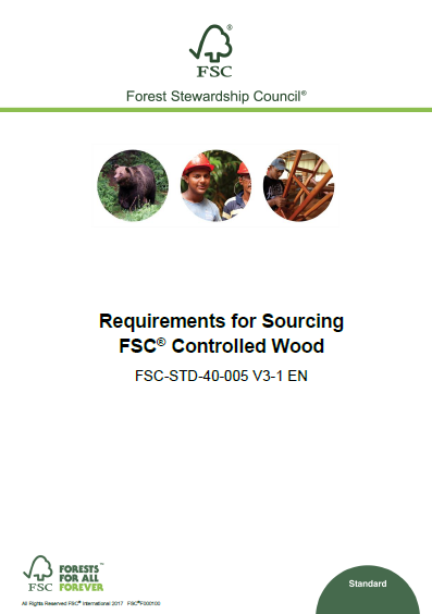 FSC Requirements for Sourcing CW