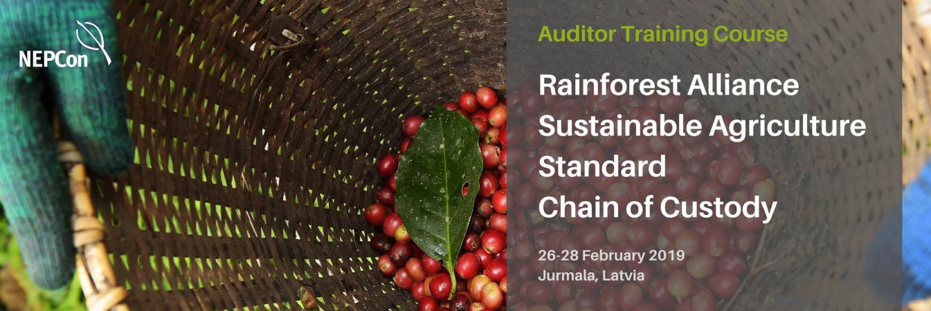 RA Sustainable Agriculture Auditor Training
