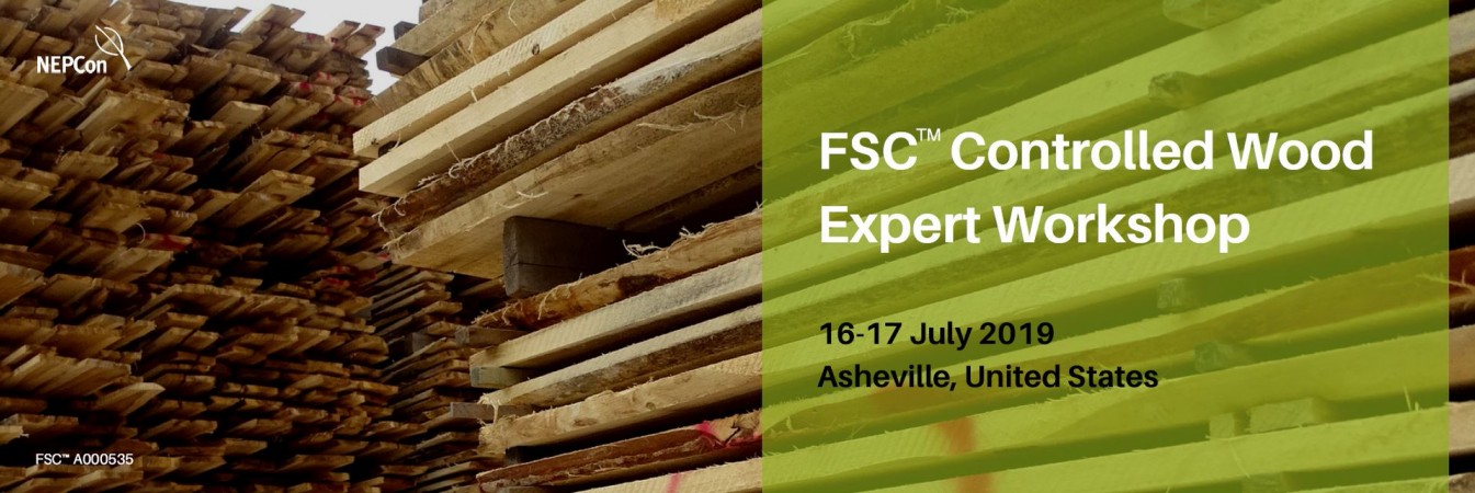 FSC Controlled Wood - Asheville 2019